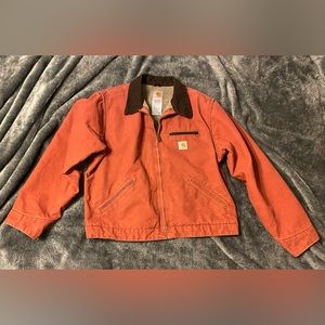 Vintage Carhartt Rose Pink Detroit jacket (L)